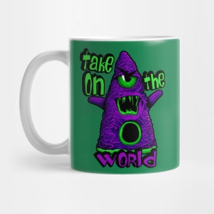 Purple Tentacle Monster Mug